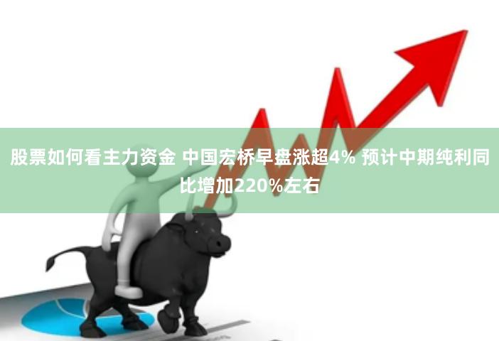 股票如何看主力资金 中国宏桥早盘涨超4% 预计中期纯利同比增加220%左右